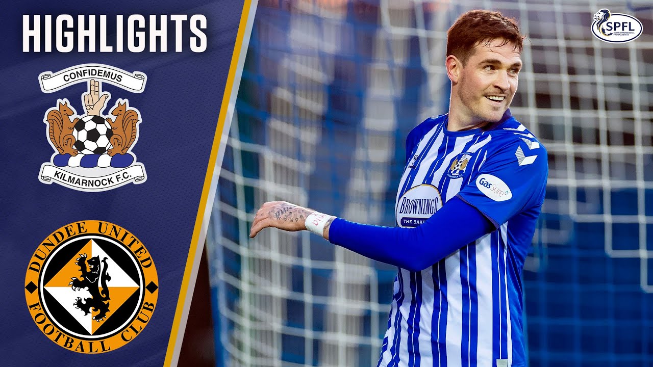 Kilmarnock 3-0 Dundee United | Kyle Lafferty Scores 10-Minute Hat-Trick! | Scottish Premiership