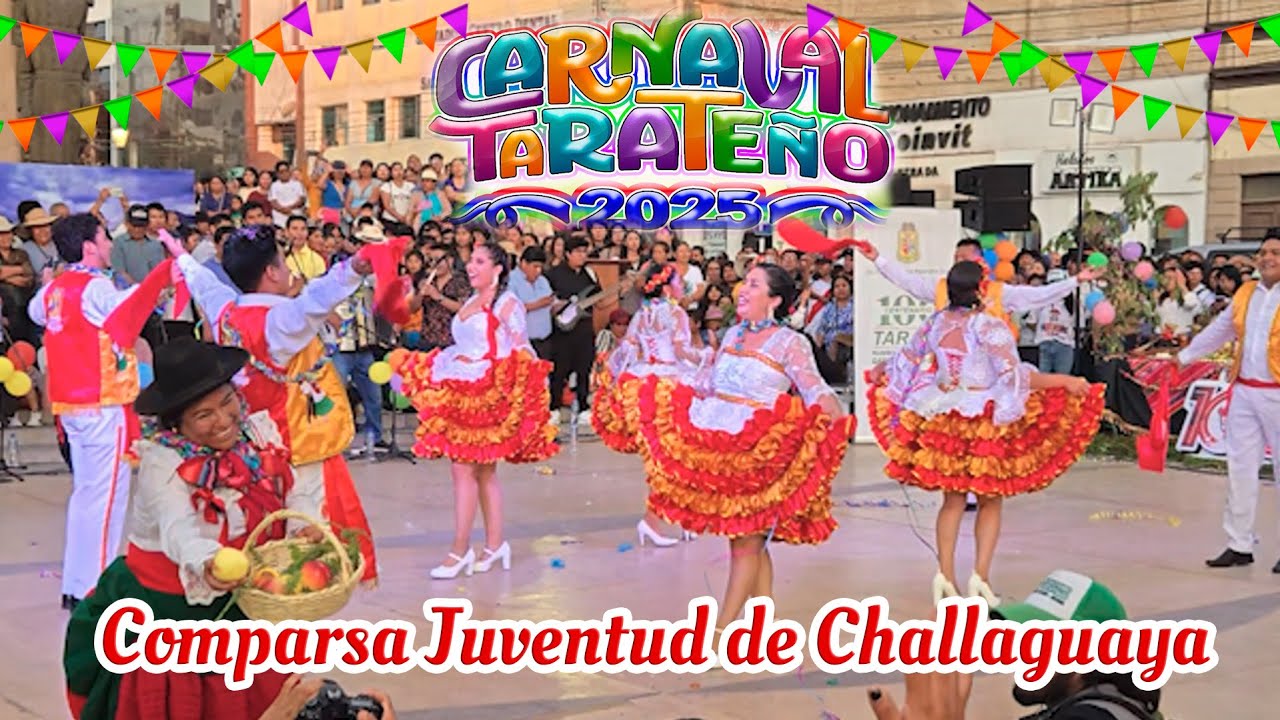 COMPARSA JUVENTUD CHALLAGUAYA - CARNAVAL TARATEÑO 2025 TACNA PERÚ