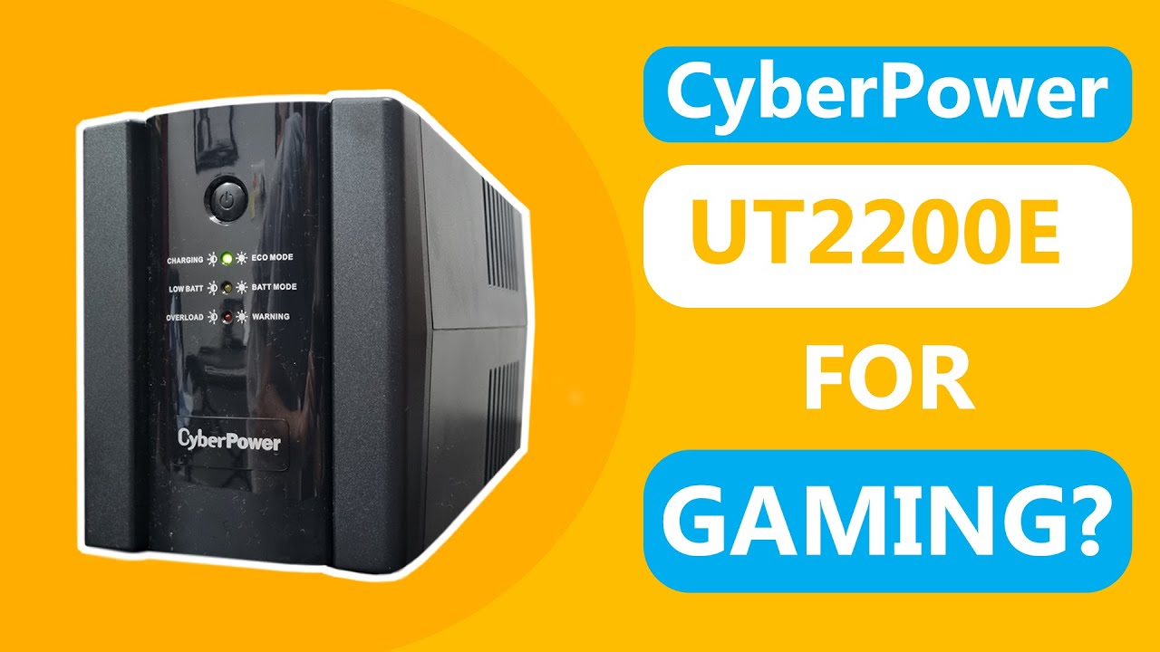 CyberPower UT2200E UPS unboxing (DON'T BUY)