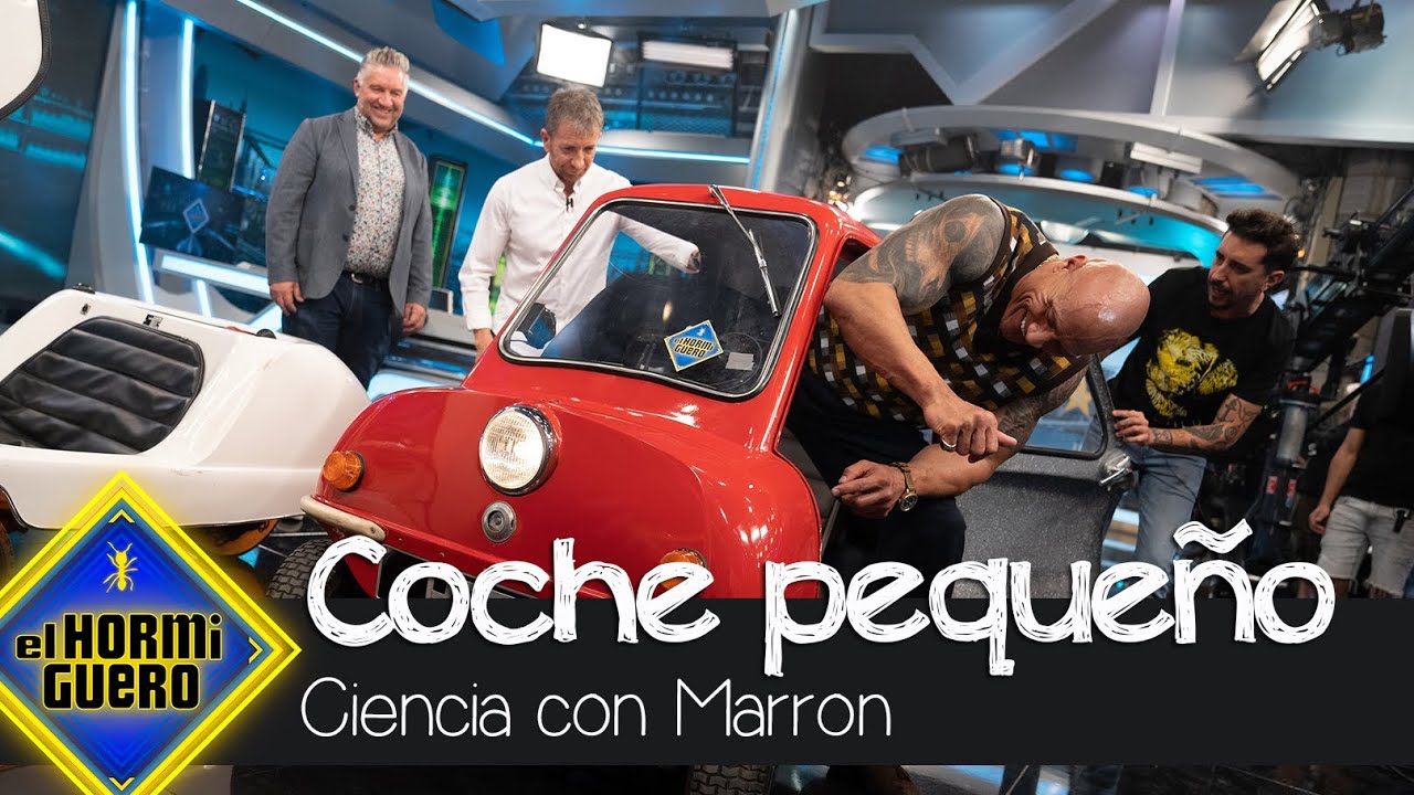 Dwayne Johnson conduce el coche más pequeño del mundo: “Parece un llavero a tu lado” - El Hormiguero