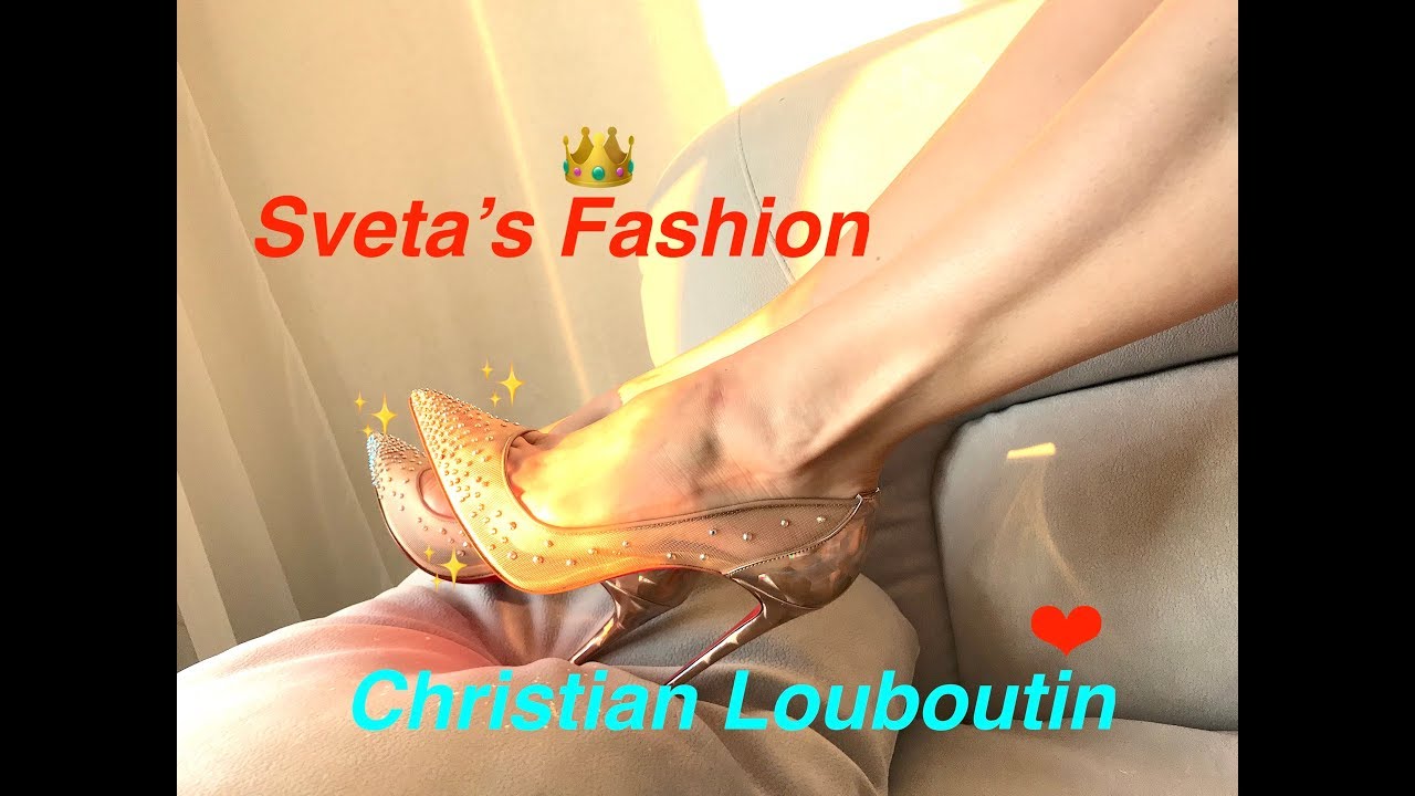Christian Louboutin Follies strass Heels ✨/ ✨ туфли Christian Louboutin Follies strass