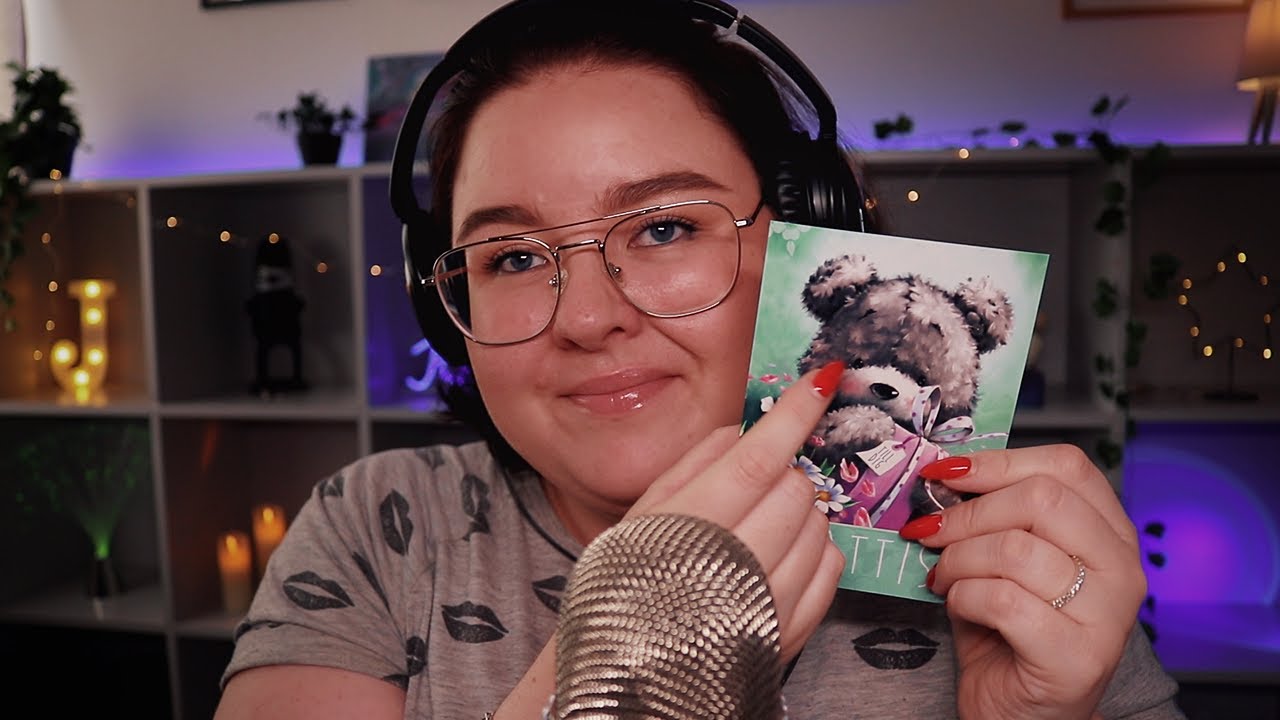 ASMR Blandade triggers ♥ Tracing/fokusera Tapping Hand sounds ♥