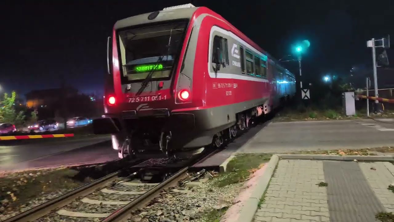Railway Crossing - Subotica Public Warehouses Railway Station
