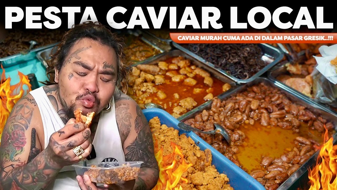 CAVIAR MURAH CUMA ADA DI DALAM PASAR GRESIK..!!!