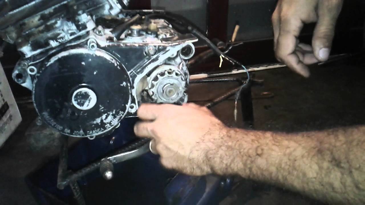 Manutenção do motor da DT 180. Parte 01