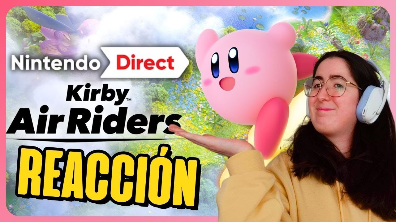 🔴 REACCIÓN AL KIRBY AIR RIDERS DIRECT🔥⭐