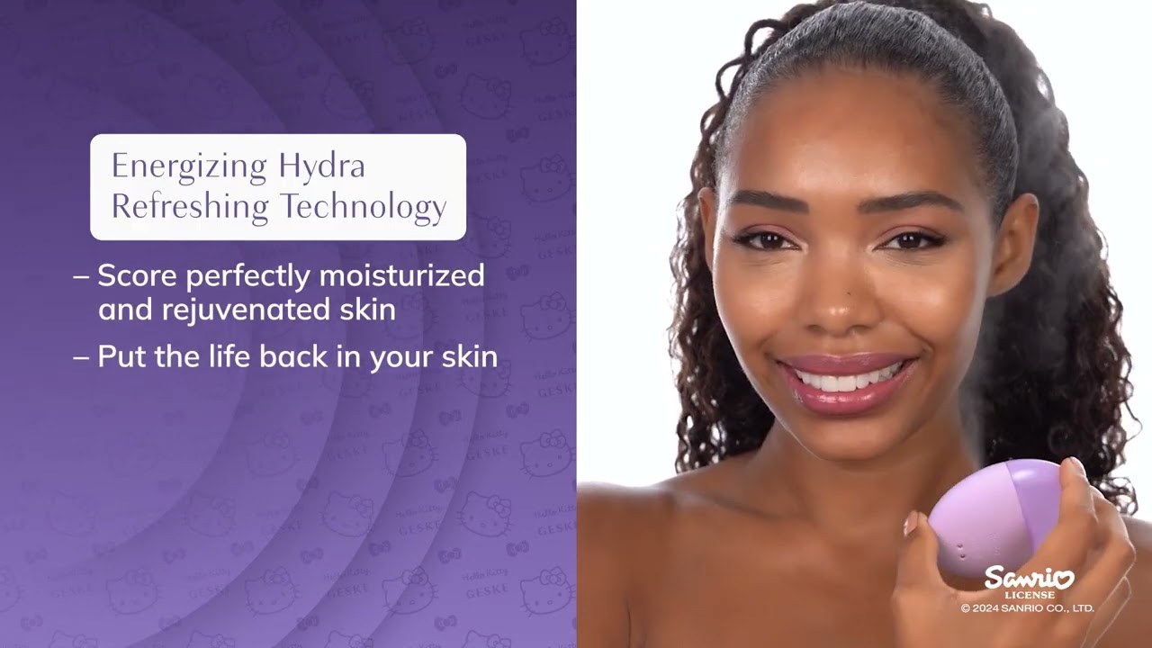 Facial Hydration Refresher | 4 in 1 by GESKE | Hello Kitty Edition | Dewy Glow
