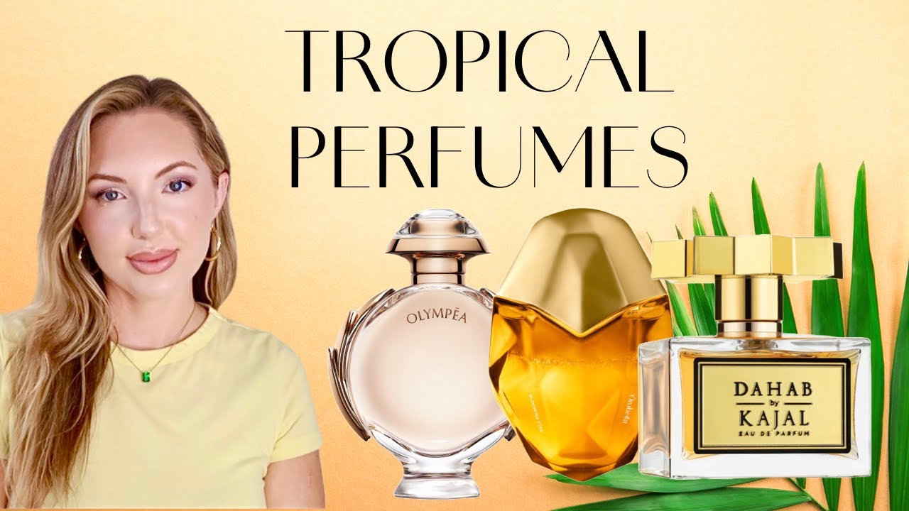 TOP 5 TROPICAL PERFUMES FOR SUMMER Alien Goddess Intense, Blooming Fire, and...