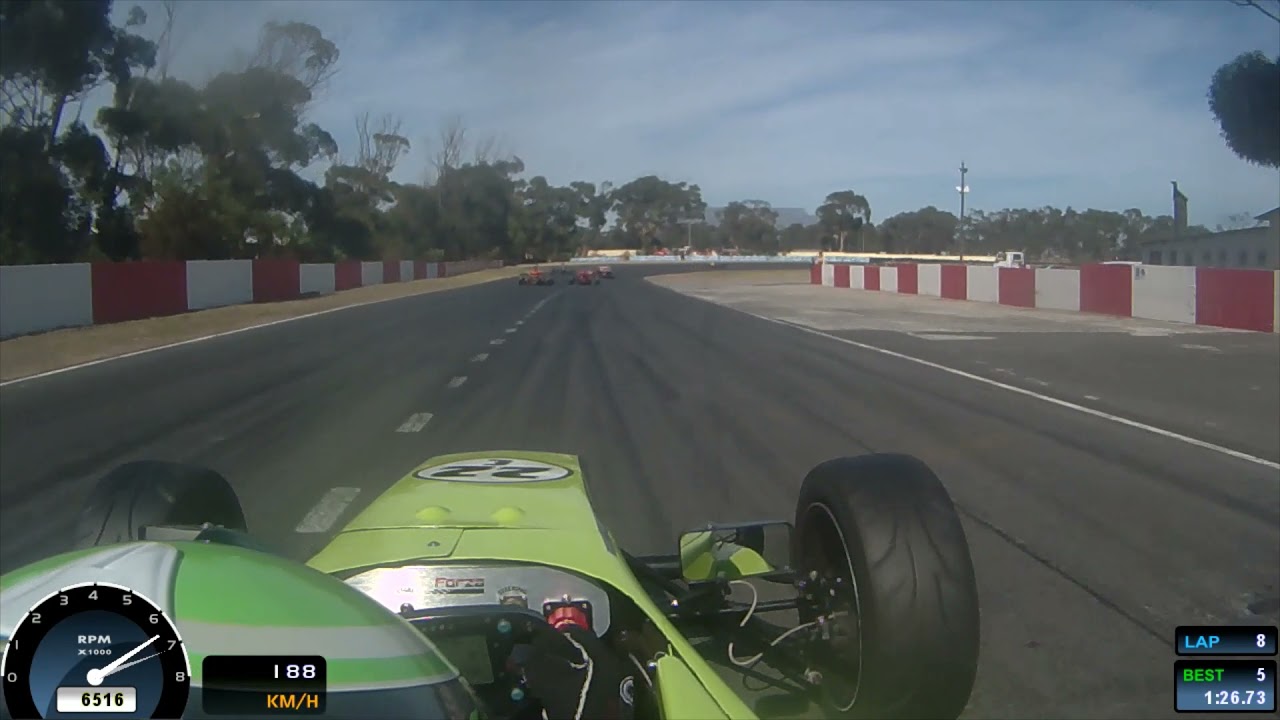 So close but so far ! My fastest lap time around Killarney International.