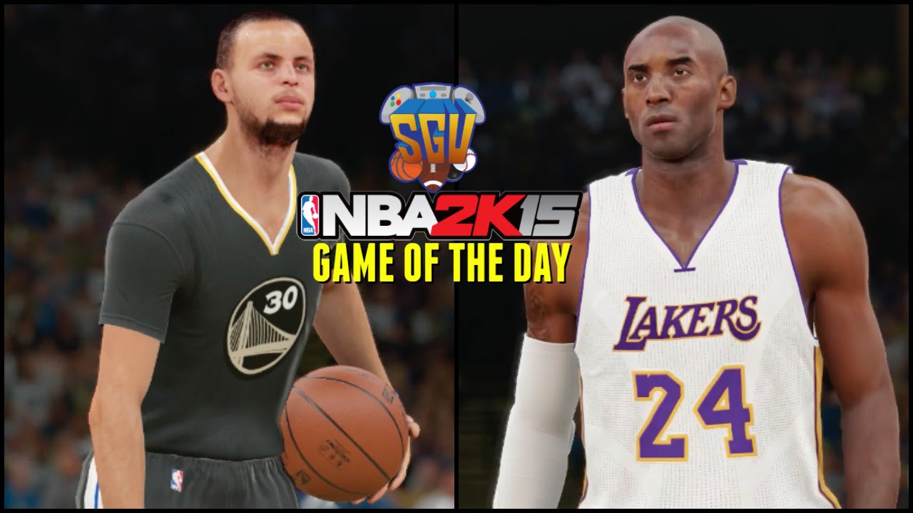NBA 2K15 (PS4): Lakers vs Warriors Sim (NBA Game Of The Day) (60FPS HD Gameplay)
