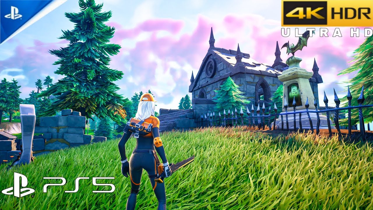 Fortnite (PS5) 4K 60FPS HDR Gameplay (Chapter 4 Season 5)
