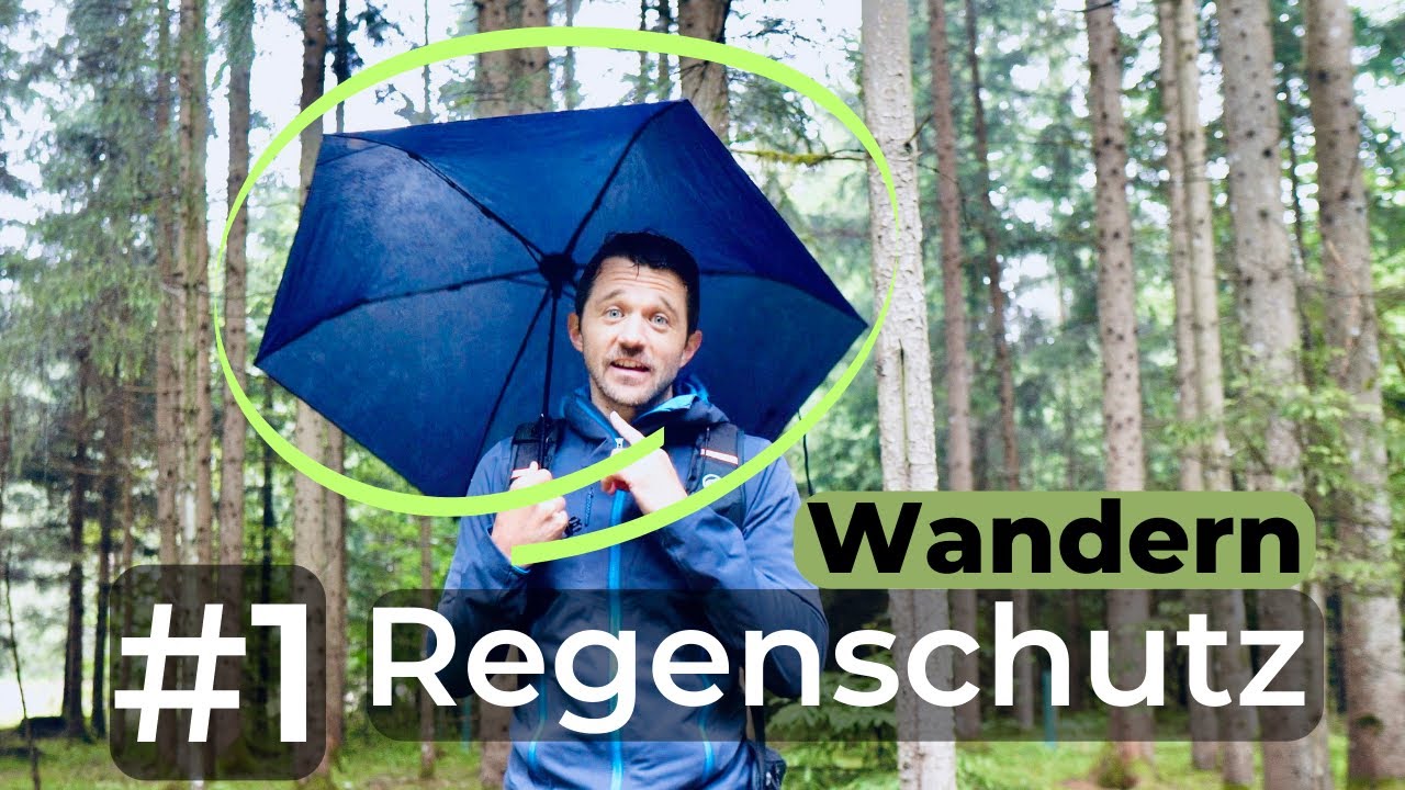 Regenschirm zum Wandern - Unschlagbar gut!
