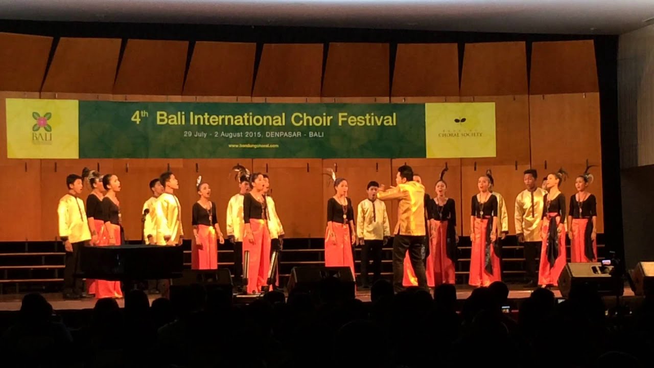 4th Bali international Choir Festival - Grand Prix Champion - Ligao National High School