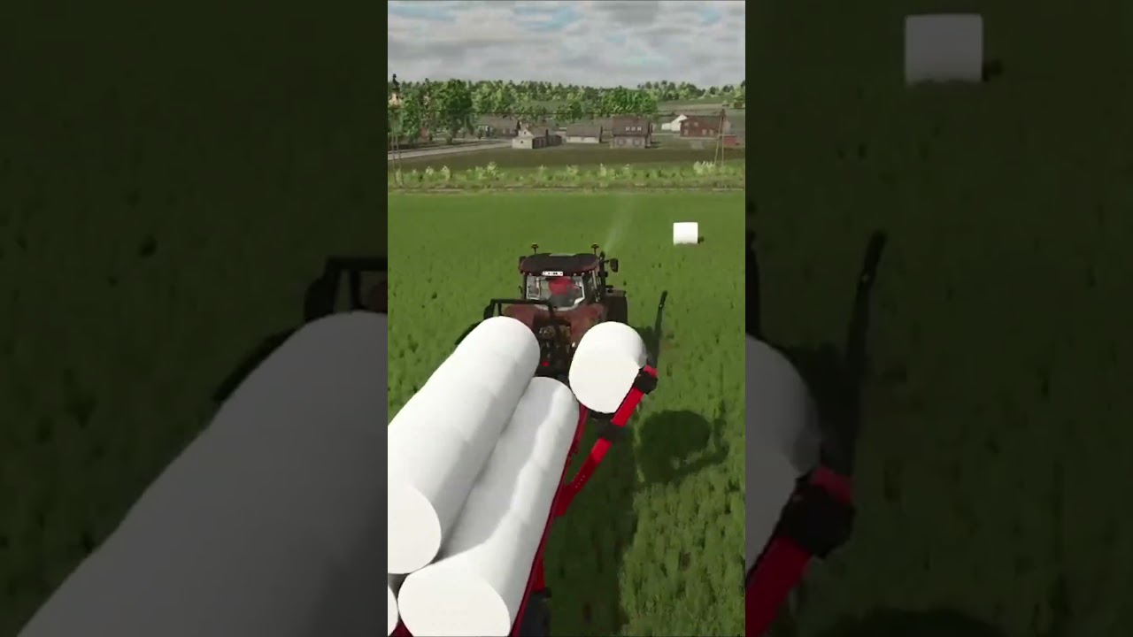 grabbing bales and selling for huge profits in farming simulator 25 #farmingsimulator25 #fs25 #farm