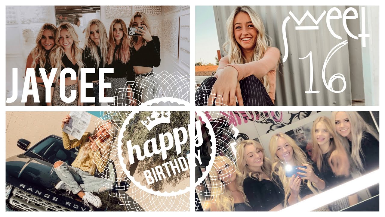 Jaycee's 16th Birthday Day!