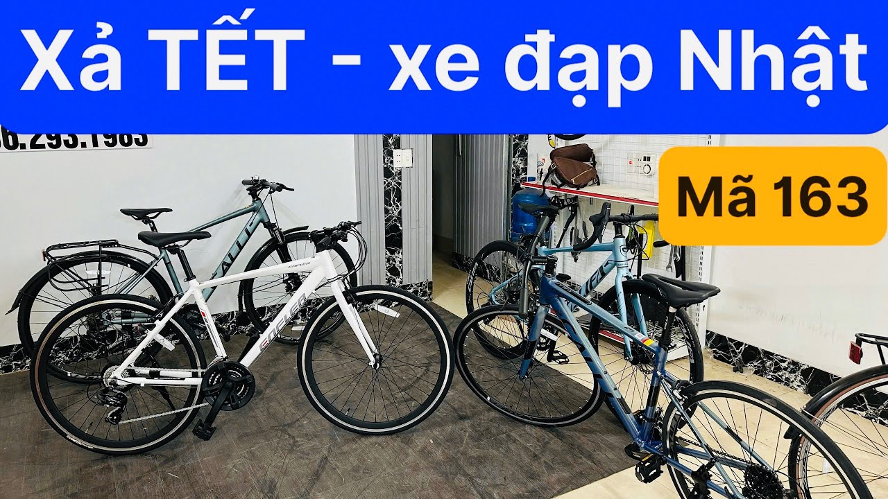 Xả Tết 2 Mẫu Xe Đạp Nhập Khẩu Chính Hãng Nhật bản Kapan RÊ HƠN XE ĐẠP BÃI NHẬT