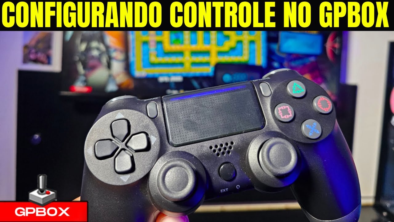 🎮Como Configurar o Seu Controle Corretamente No Sistema Multijogos Do Gpbox Passo a Passo!