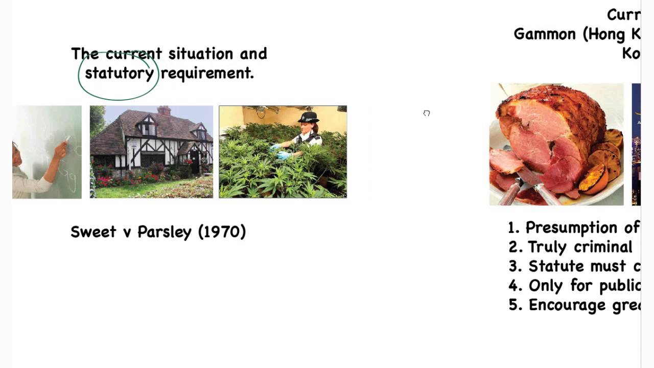 Mens Rea # 5 - Strict Liability