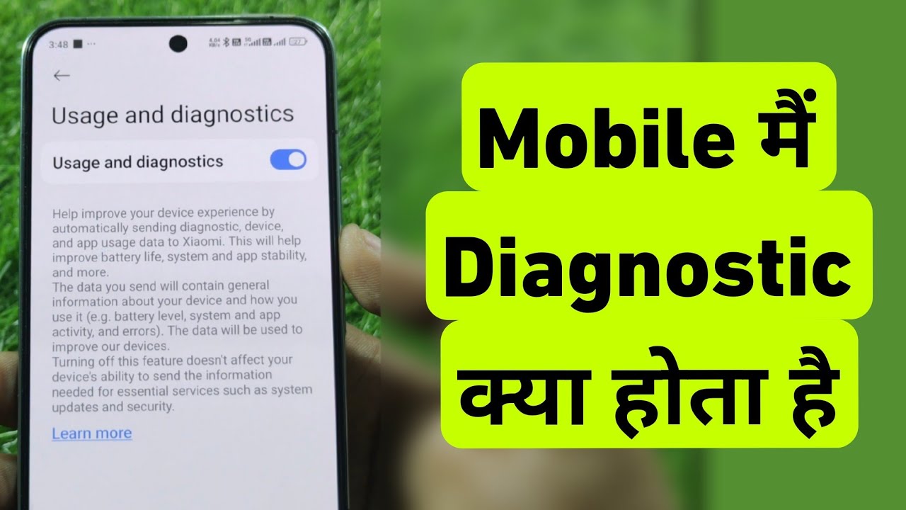 Mobile Diagnostics Kya Hota Hai | What is Diagnostics Settings in Smartphone