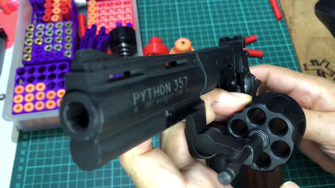 KingArms Python 357 Airsoft Revolver 6mm