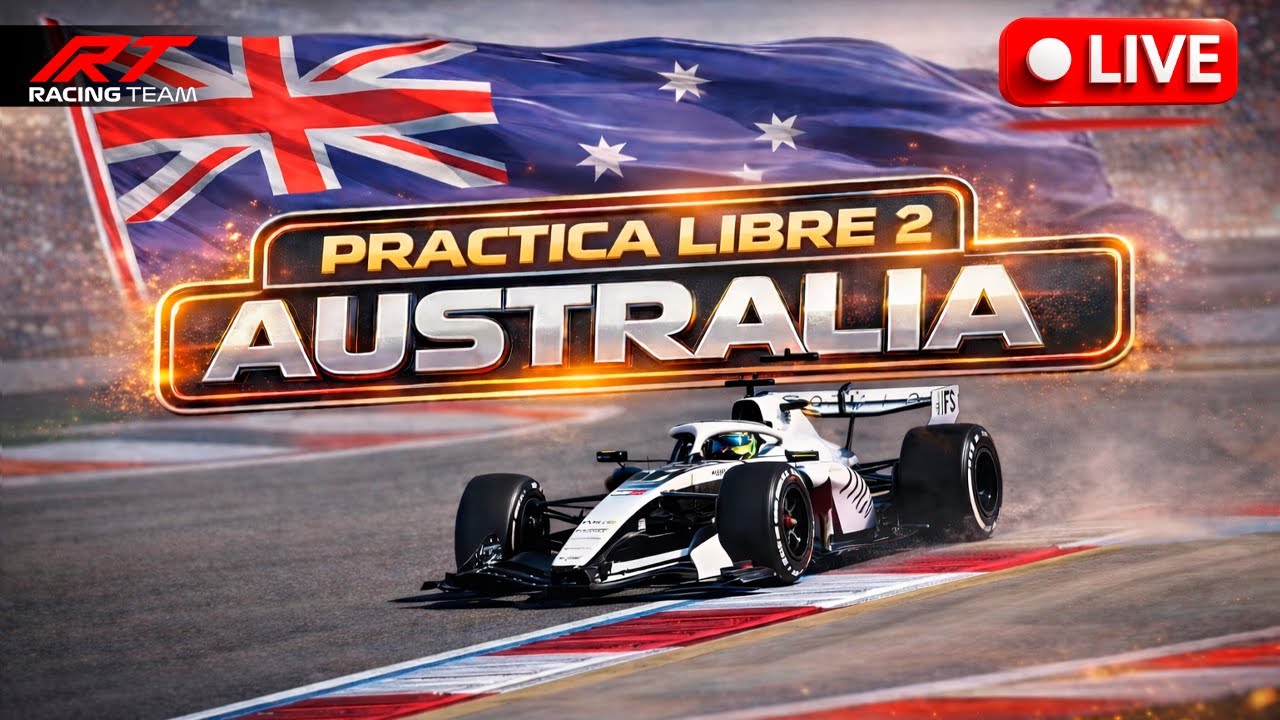 🎙️ F1 EN VIVO | Pr&aacute;ctica Libre 2 GP Australia | Formato Radio ✔️