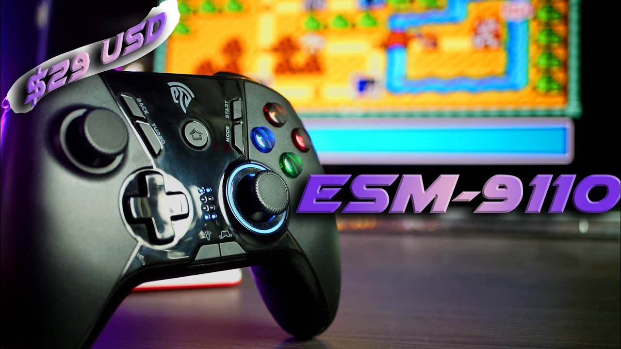 SORPRENDENTE Control Gamer preciso resistente y muy ECONOMICO 😉 EasySMX - 9110