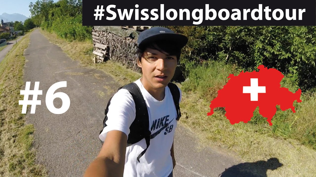 MONTHEY - MARTIGNY le long du Rhône | #Swisslongboardtour #6