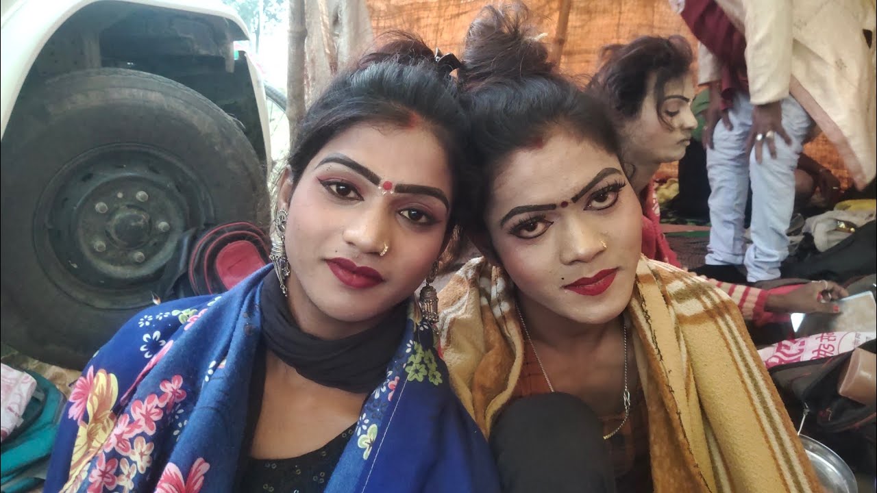 सोनू डांशर बिंदागंज की नौटंकी।।मेकप रूम में क्या हो रहा सुबह् ।सुबह देखो।।