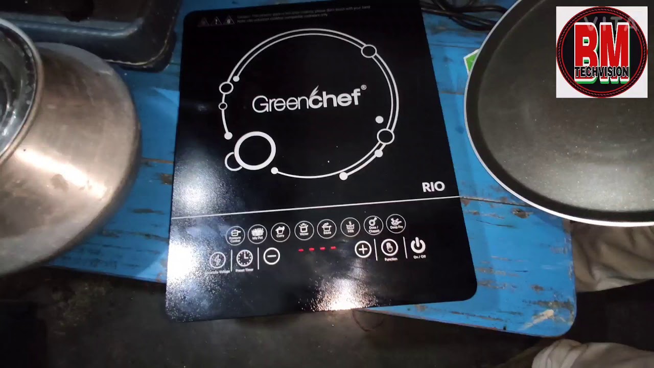 GreenChef RIO INDUCTION COOKTOP UNBOXING