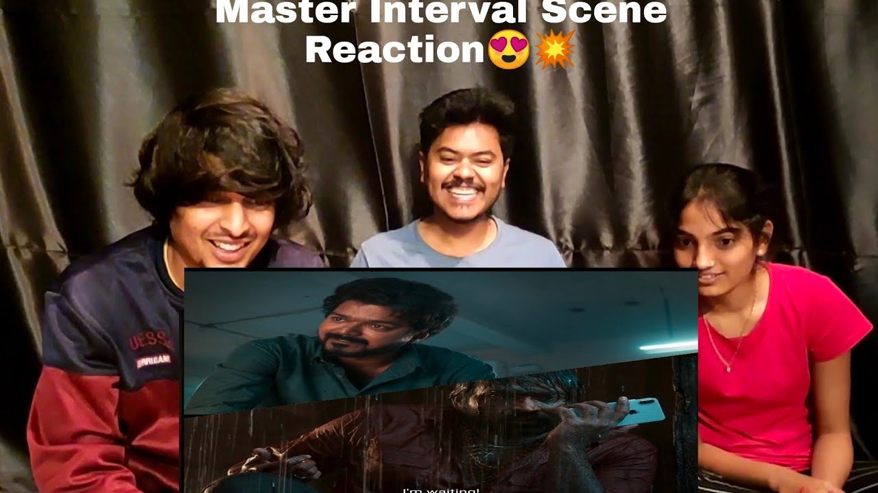 Master mass Interval scene Reaction | Vijay Thalapathy VS Vijay sethupathi | Master movie