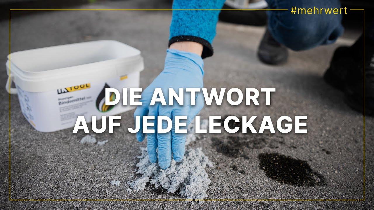 Das beste Bindemittel des 21. Jahrhunderts - Schluss mit gefährlichem Granulat!