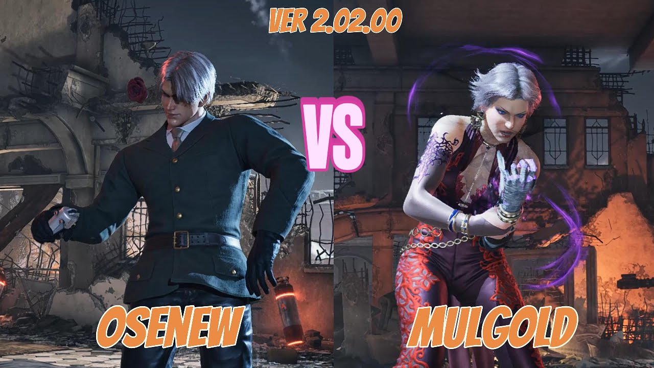 LEE (Osenew) vs. ZAFINA (Mulgold) Tekken 8 (ver 2.02) Ranked Matches