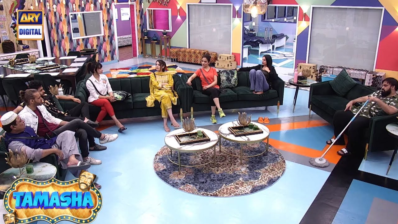 #TamashaGhar mein huwi eik interesting activity!