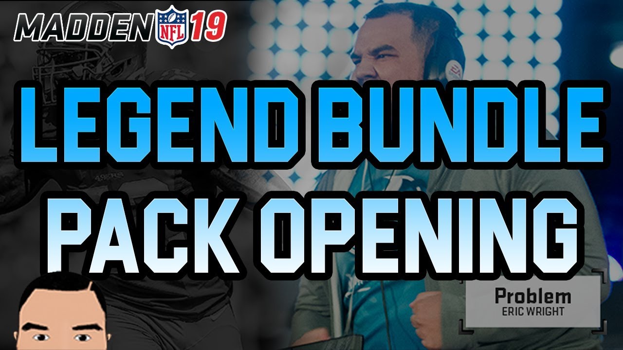 MADDEN 19: LEGEND BUNDLE PACK OPENING!!!