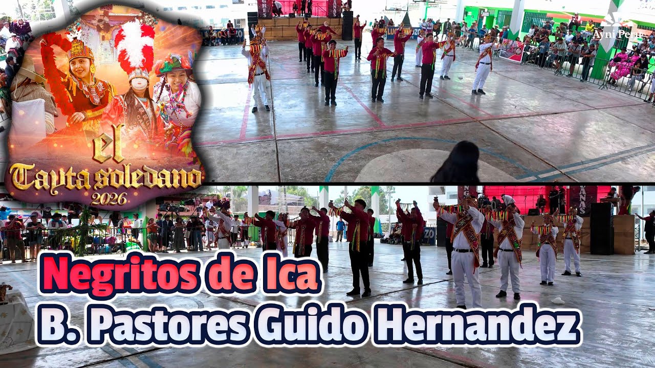 Negritos de Ica - Banda Pastores Guido Hernandez / Tayta Soledano 2026 Sangres Peruanas