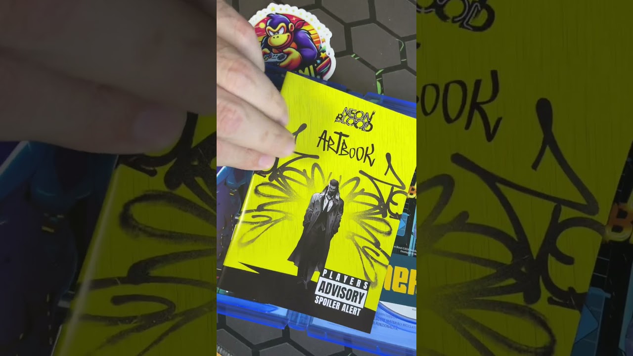 Unboxing Neon Blood Limited Edition #playstation #games #juegos