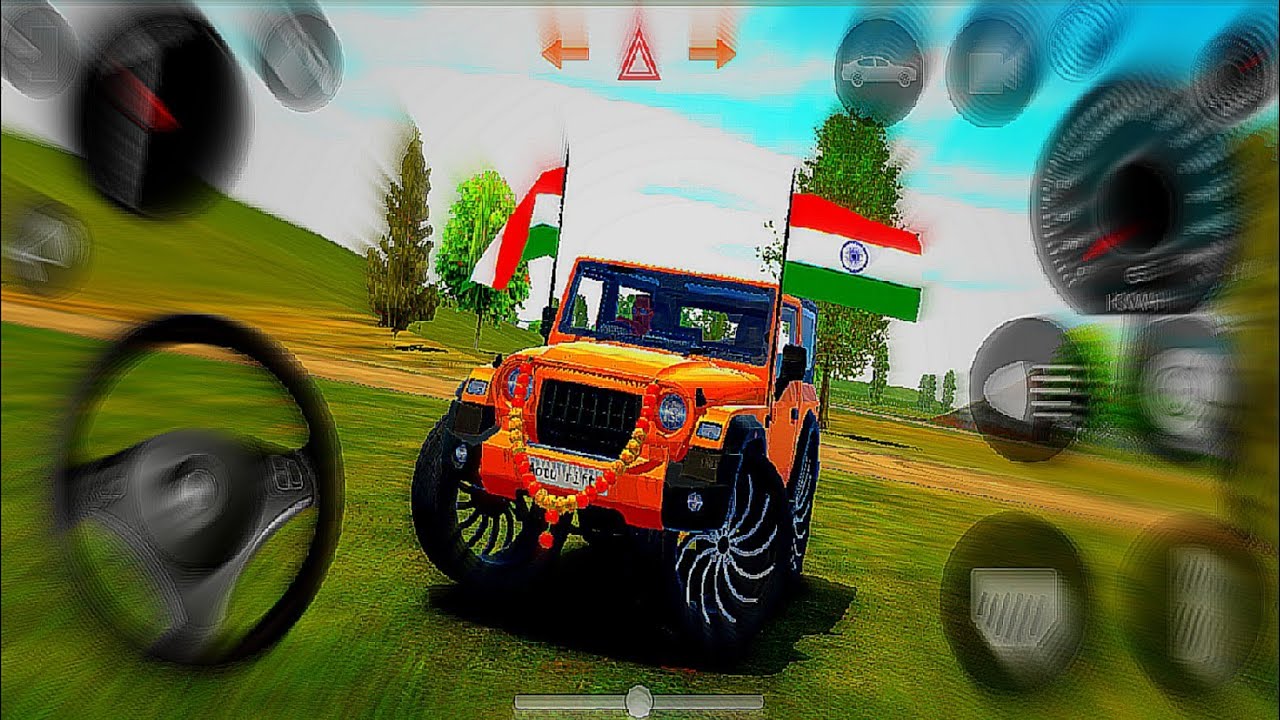Modified the Mahindra THAAR AND THE MOUNTAINS AREA AND orange THAAR and village roads plz supportme