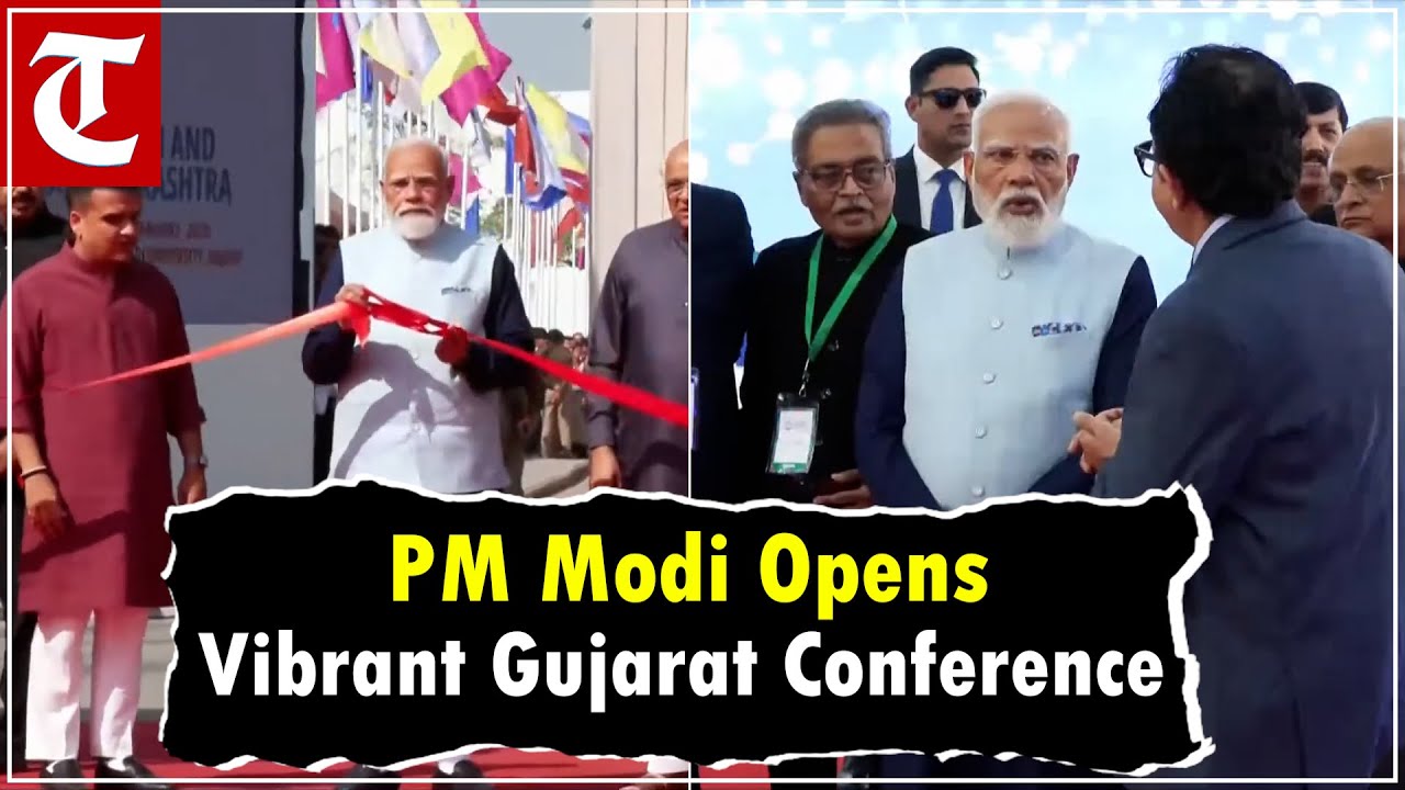 PM Modi Inaugurates Vibrant Gujarat Regional Conference for Kutch and Saurashtra