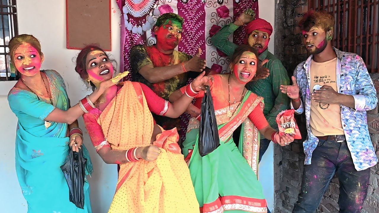 आ गया पगली का स्पेशल होली #pagli pagali ke new comedy video