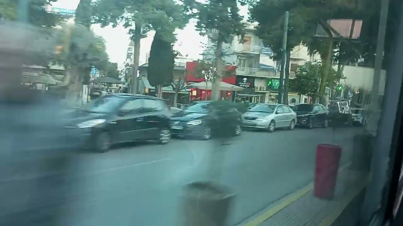 Βόλτα με την 2η γενιά τρόλεϊ στο 24 από Δημαρχείο (μετρό Περιστέρι)  έως 6η Ζωοδόχου Πηγής. Λήψη 5/3