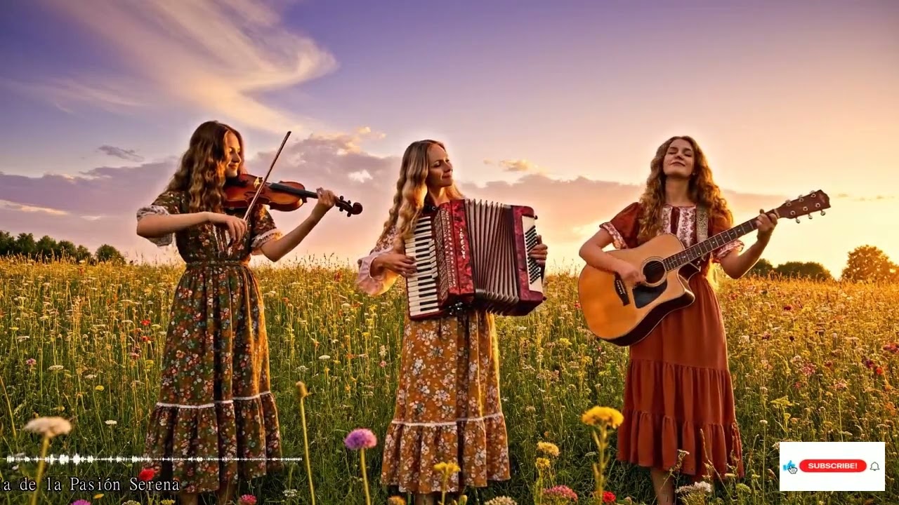 Gentle Spanish Guitar Flows Through Flamenco Fusion For A Warm Romantic Sunset