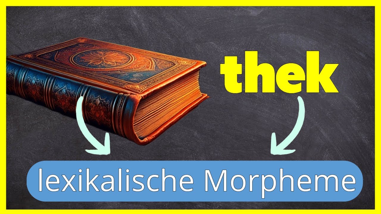 lexikalische Morpheme - Wie freie und gebundene lexikalische Morpheme Wörter bilden.