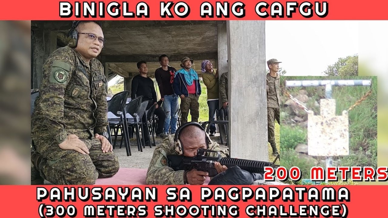 SHARPSHOOTER NA CAFGU! (NANALO ANG BIHASA SA BARILAN NA CAA PERSONNEL)
