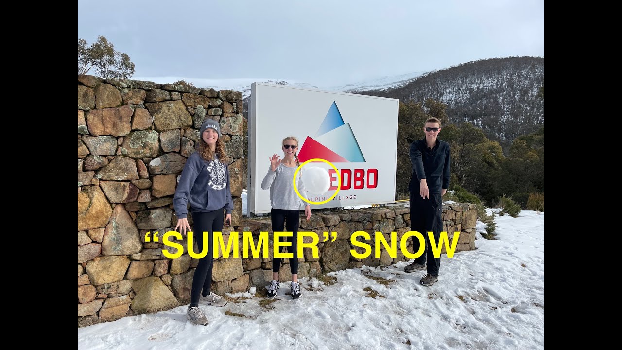 Snow in July?! This is winter in Australia!