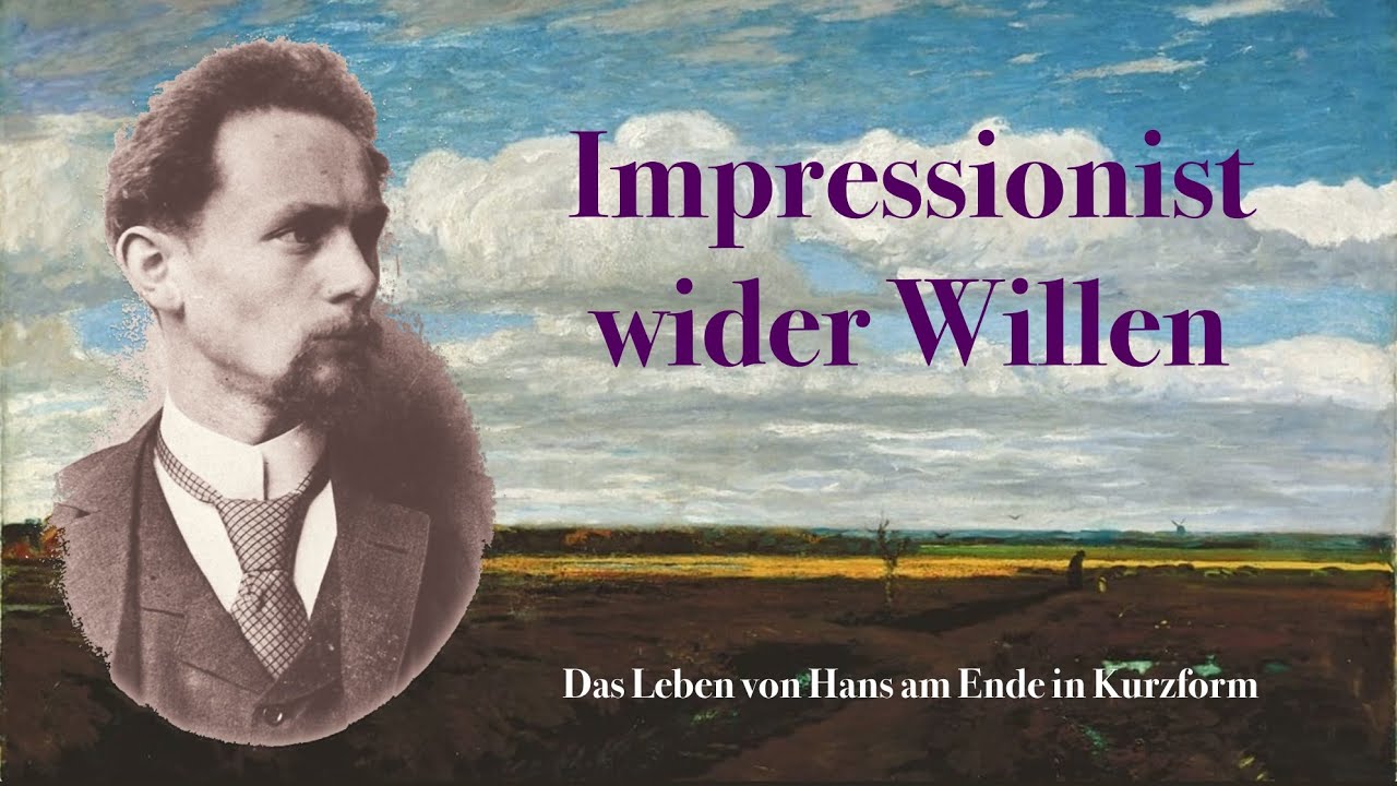 Hans am Ende - Der impressionistische Radierer {Eine Kurz-Biographie}