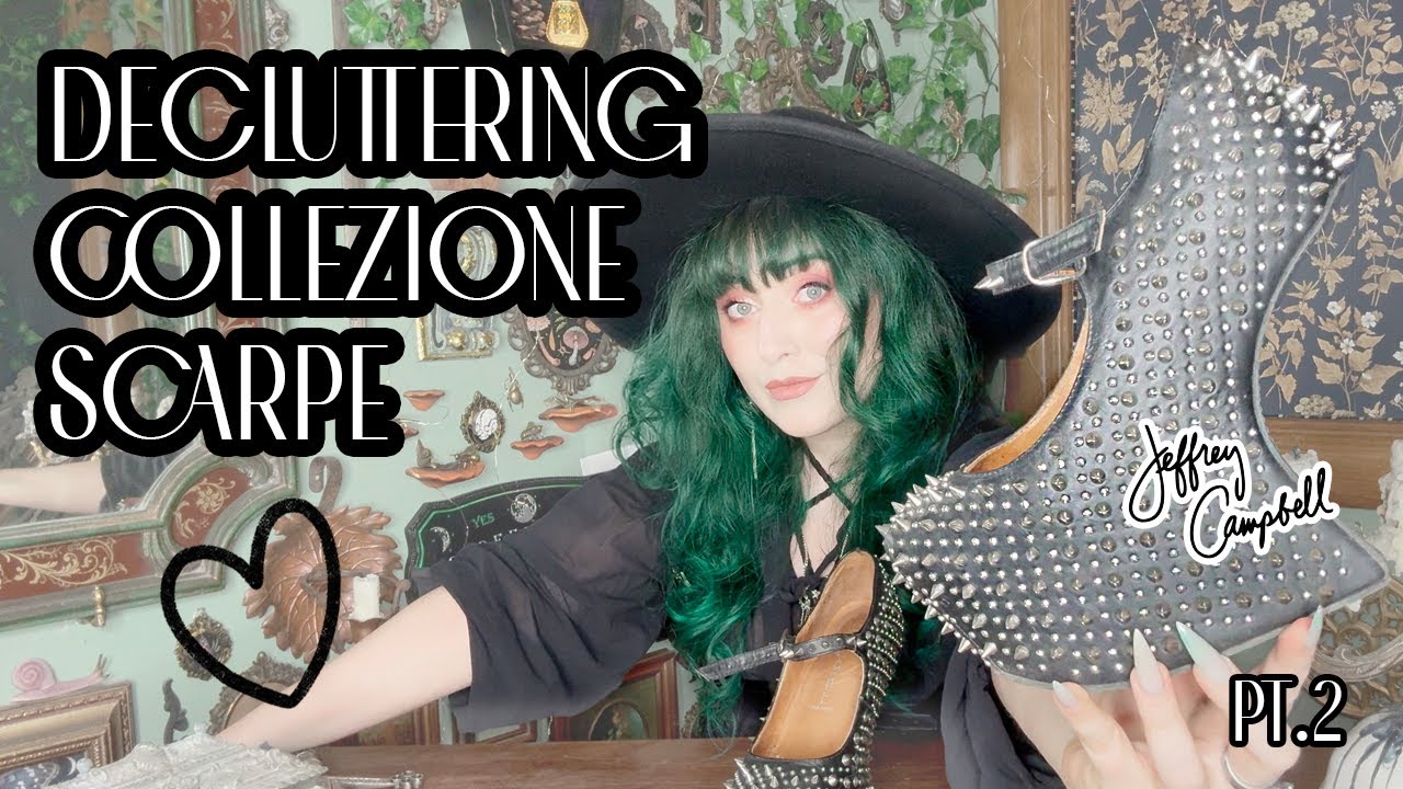 DECLUTTERING della mia COLLEZIONE di SCARPE || Jeffrey Campbell - pt. 2