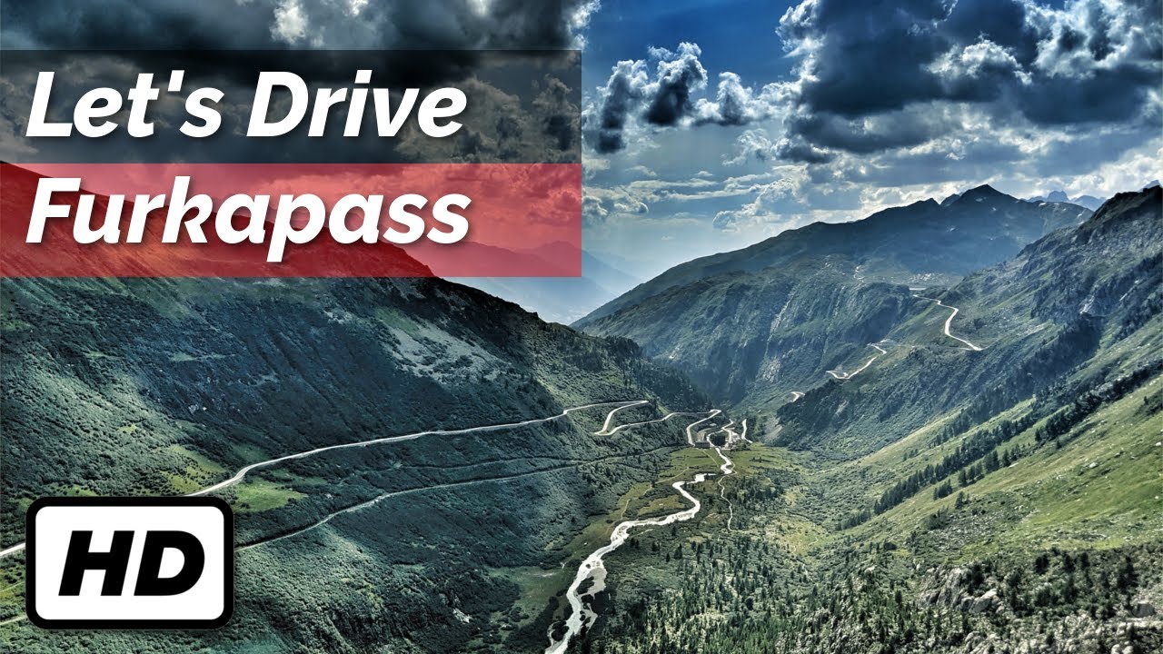 Furkapass (Schweiz) 🏍️🚗 - Im Schnelldurchlauf - Ganze Strecke und Sehenswertes