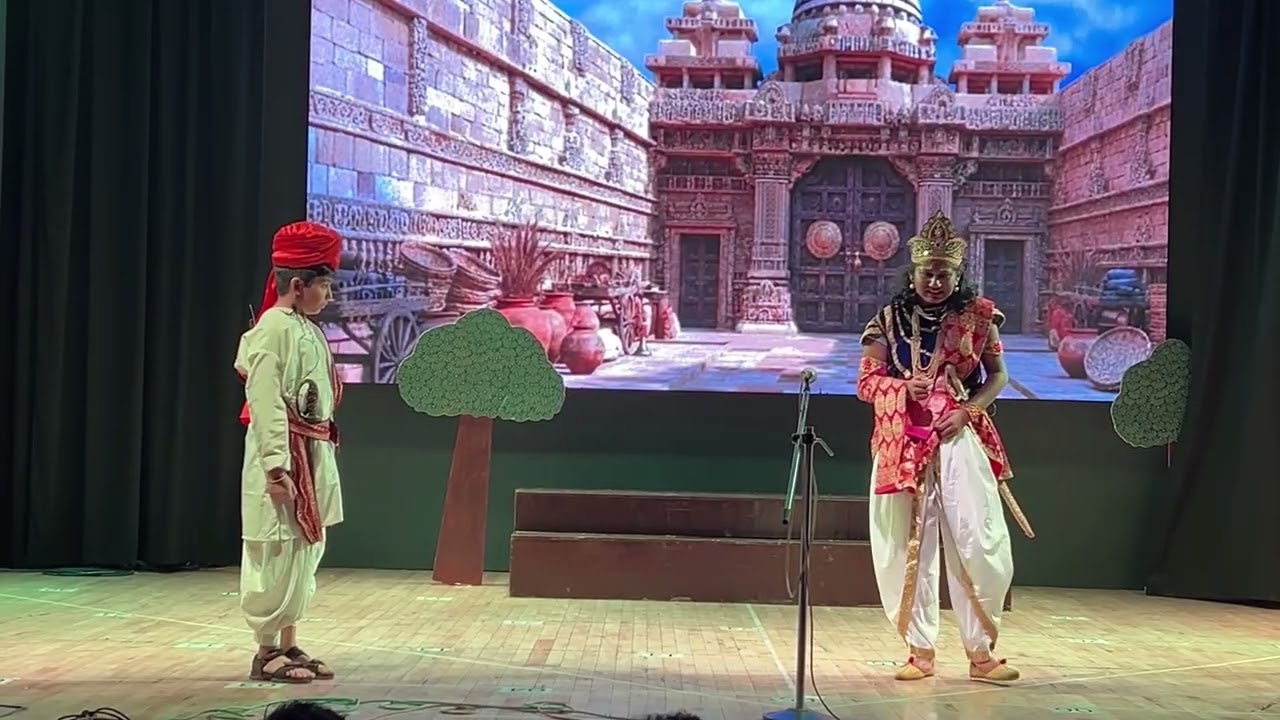 BHARATVARSH-The Beginning:Glimpses from the grand show at EuroSchool Airoli  by Elevate Students