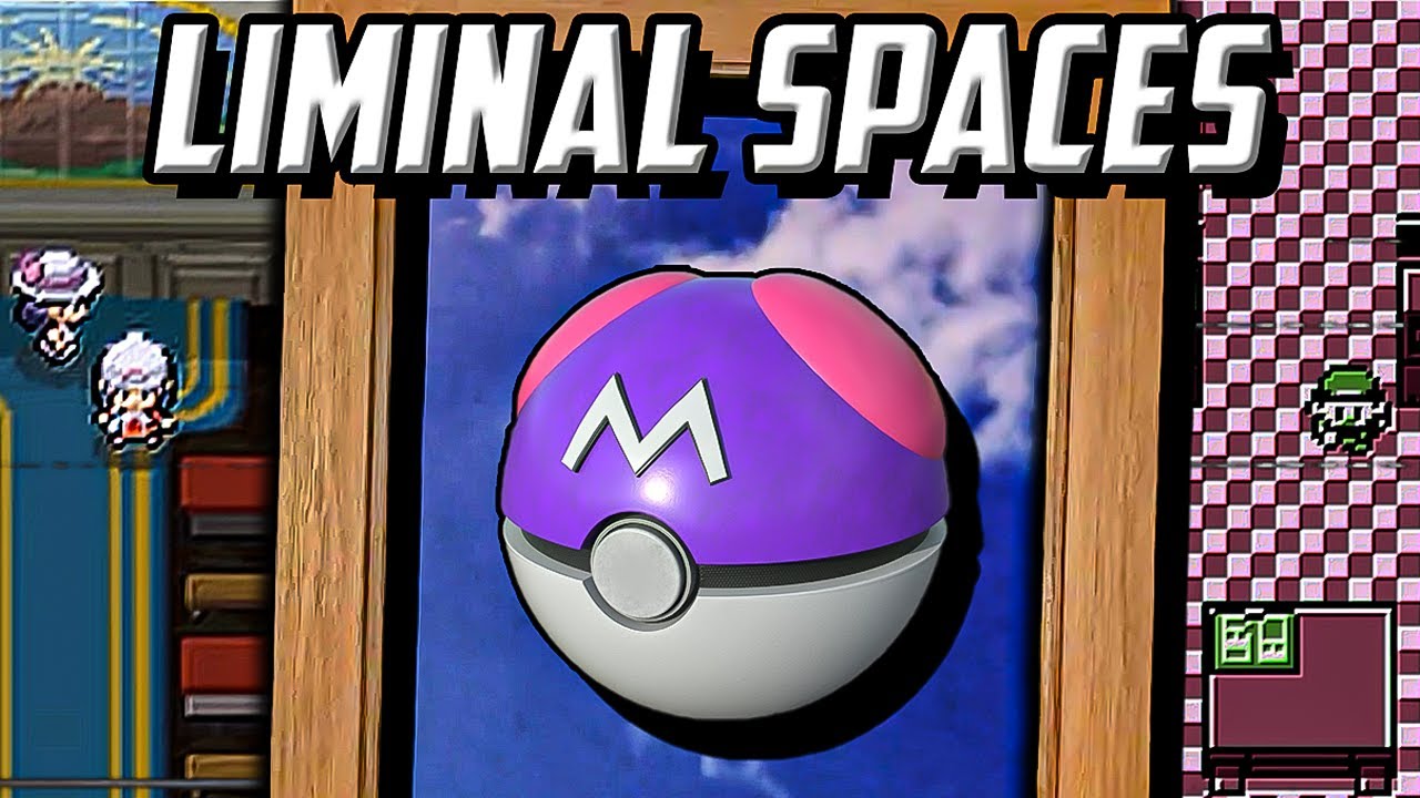Pokemons Bizarre Liminal Spaces....