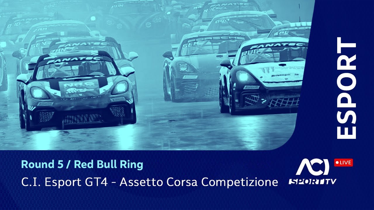 🔴 LIVE! Campionato Italiano ACI ESport GT4 Sprint 2025 – Round 5 Red Bull Ring | AC Competizione